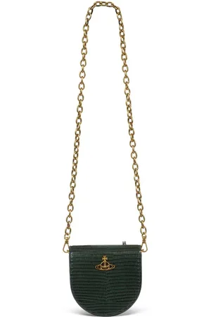 Vivienne Westwood Lizard saddle-crossbody-taske