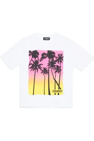 Dsquared2 T-shirt med grafisk tryk