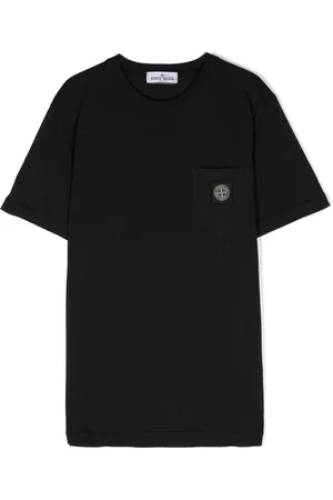 Stone Island T-shirt med kompasmærke