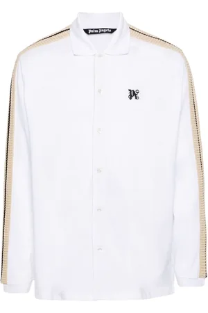 Palm Angels Polo med hæklet kant