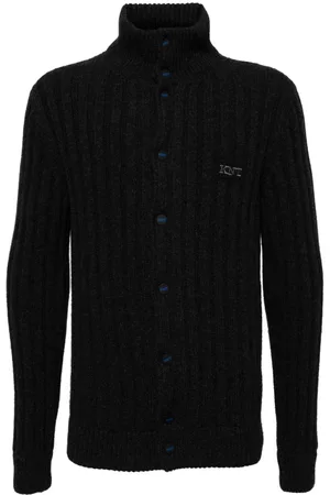 Kiton Uldcardigan med broderet logo