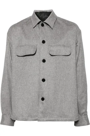 Kiton Filtet skjorte i kashmir-blanding