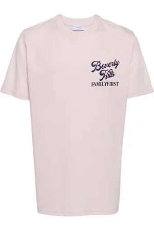 Family First T-shirt med logotryk