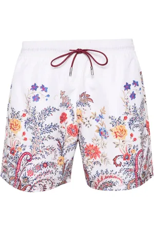 Etro Badeshorts med blomstertryk