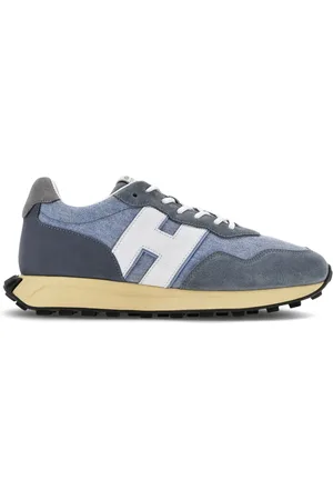 Hogan H601 ruskindssneakers med snøre