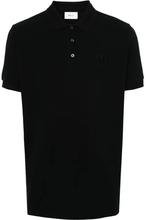 Bally Polo i piqué med broderet logo