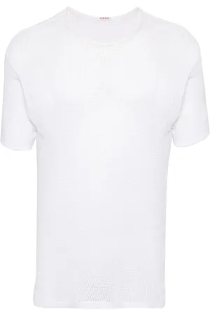 Fursac T-shirt i åben strik
