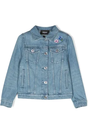 VERSACE Blossom denimjakke