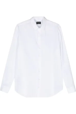 Giorgio Armani Langærmet skjorte i hør