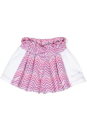 Missoni Chevron-ternet shorts med logotryk