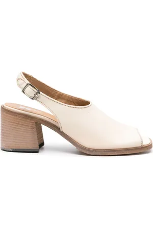 Moma Slingback-sandaler med firkantet tå