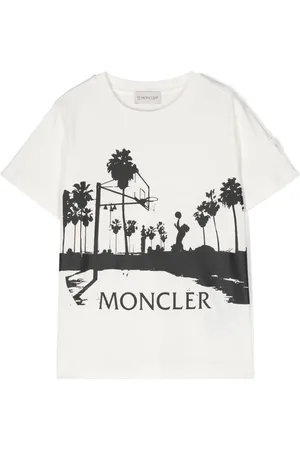 Moncler T-shirt med grafisk tryk