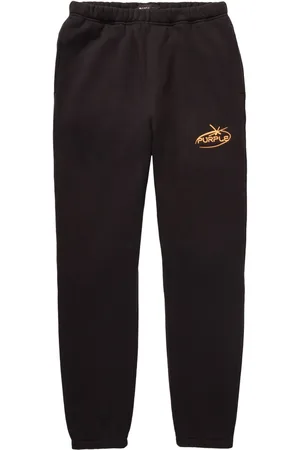 Purple Brand P440 joggingbukser med broderet logo
