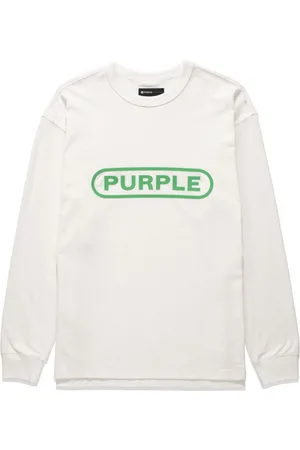 Purple Brand Sweatshirt med logotryk