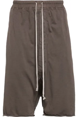 Rick Owens Træningsshorts med sænket skridt