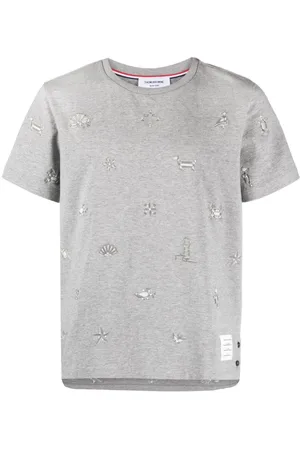 Thom Browne T-shirt med broderi