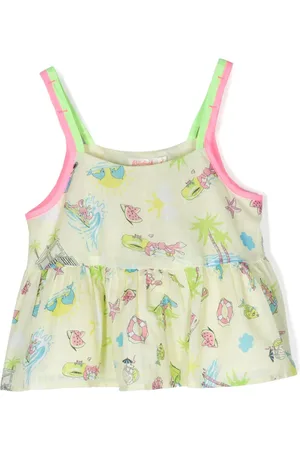 Billieblush Top med grafisk tryk