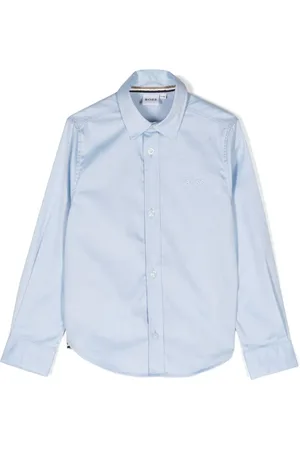 HUGO BOSS Skjorte med broderet logo