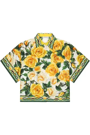 Dolce & Gabbana Skjorte med rosetryk