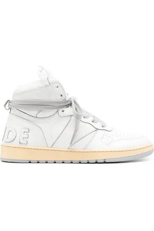 Rhude High-top Rhecess sneakers i læder