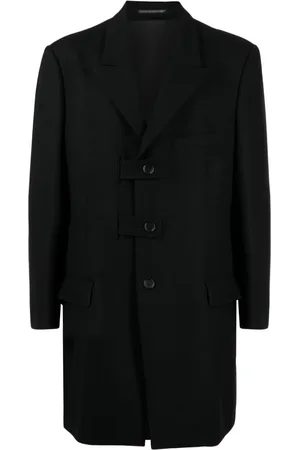 YOHJI YAMAMOTO Enkeltradet frakke