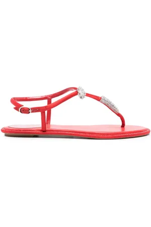 RENE CAOVILLA Katy sandaler med krystaludsmykning