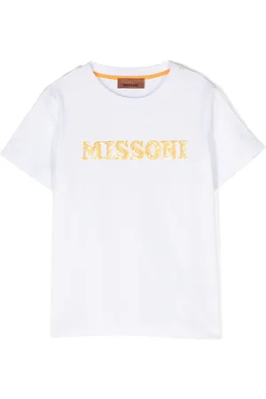 Missoni T-shirt med broderet logo