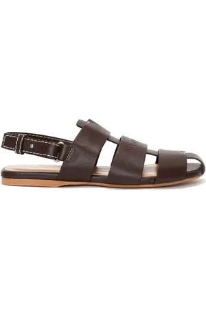 J.W.Anderson Slingback-sandaler i cage-læder