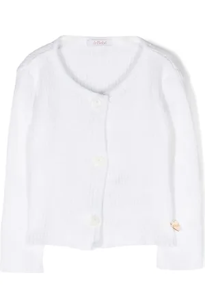 Le Bebé Enfant Ribstrikket cardigan