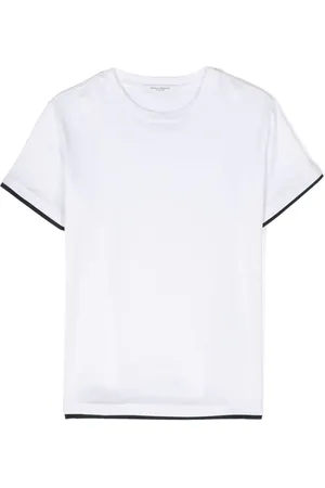 Paolo Pecora T-shirt med kontrastkant