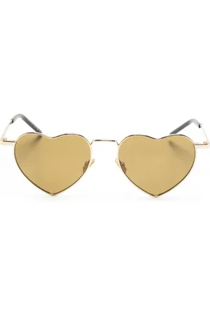 Saint Laurent Loulou solbriller med hjerteform