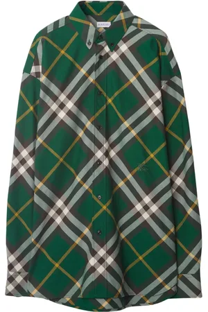 Burberry Ternet skjorte med logobroderi
