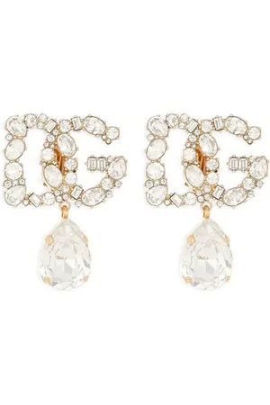 Dolce & Gabbana Krystaludsmykkede øreringe