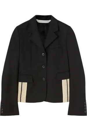 Palm Angels Faconsyet blazer med sideudsmykning