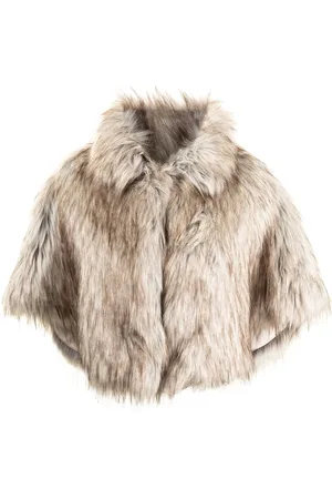 Unreal Fur Cropped Nord kappe i imiteret pels