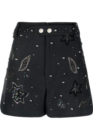 Isabel Marant Broderede Kayneliae shorts