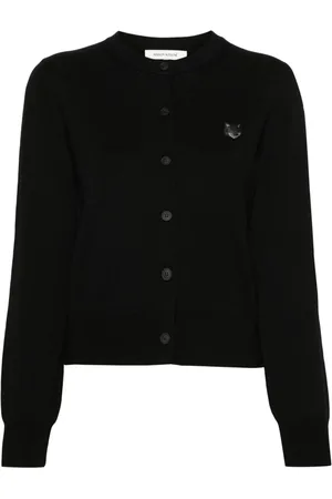 Maison Kitsuné Bold Fox cardigan i uld
