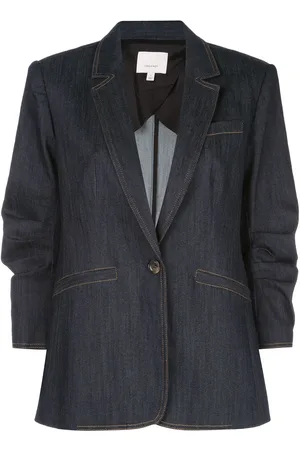 Cinq A Sept Enkeltradet Khloe denim-blazer