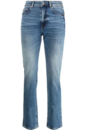 Chiara Ferragni Jeans med lige ben og logomærke