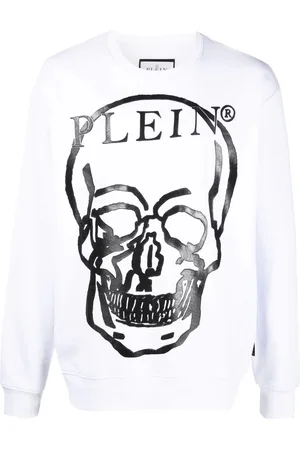Philipp Plein Langærmet sweatshirt med dødningehovedtryk