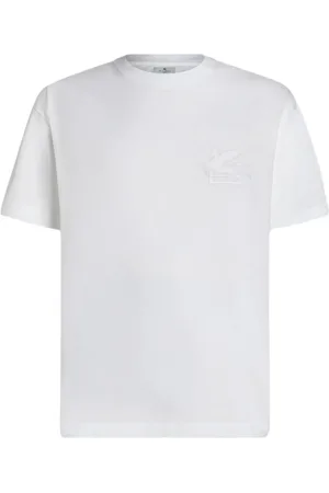 Etro T-shirt med broderet logo