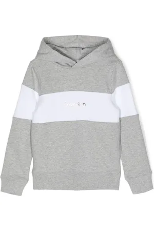Calvin Klein Hættetrøje med colourblocking og logotryk