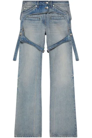 Courrèges Racer-bukser i denim