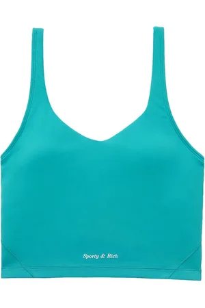 Sporty & Rich Cropped top med logotryk