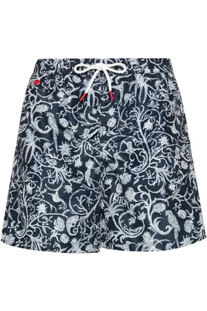 Kiton Badeshorts med broderet logo