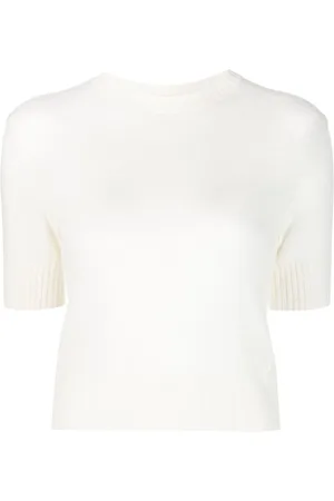 Jil Sander Kortærmet top i uld