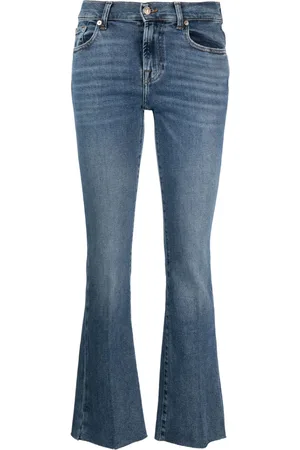 7 for all Mankind Bootcut-jeans med logomærke