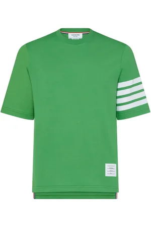 Thom Browne 4-Bar T-shirt med rund hals