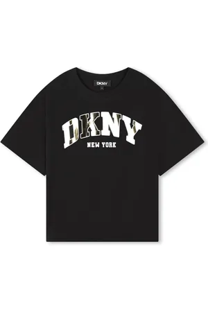 DKNY T-shirt med logotryk