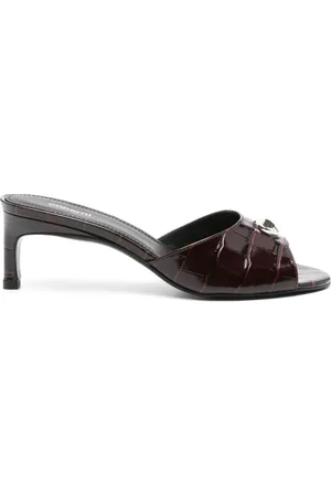 COPERNI Krokodilleprægede 60mm mules